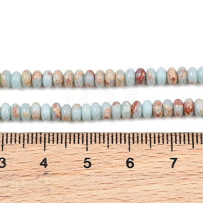Synthetic Aqua Terra Jasper Beads Strands G-S366-102A-1