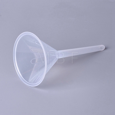 Plastic Funnel Hopper AJEW-WH0109-04B-1