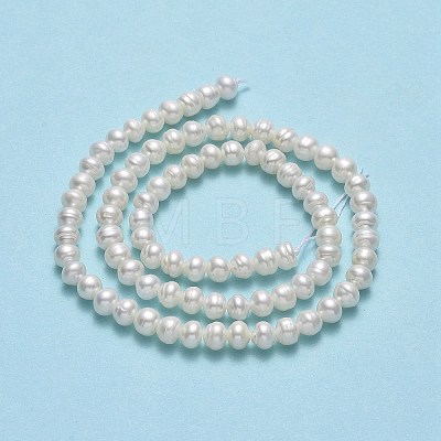 Natural Cultured Freshwater Pearl Beads Strands PEAR-A005-01A-1