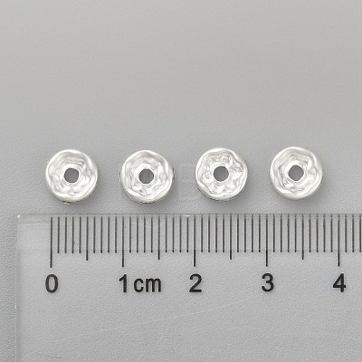 Iron Rhinestone Spacer Beads RB-A010-8MM-S-1