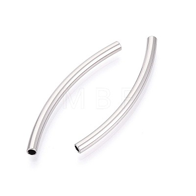 304 Stainless Steel Tube Beads STAS-T065-19P-1