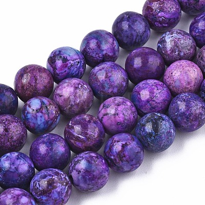 Natural American Turquoise Beads Strands G-S369-001C-B10-1