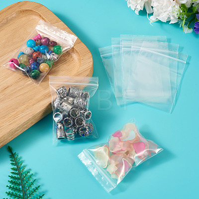 Transparent Plastic Resealable Packaging Bags OPP-TADJ0001-05D-1