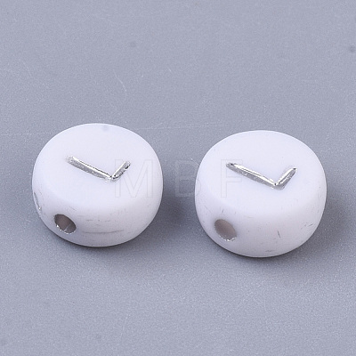 Plating Acrylic Beads PACR-R243-04L-1