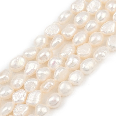 Natural Cultured Freshwater Pearl Beads Strands PEAR-P064-20I-03A-1