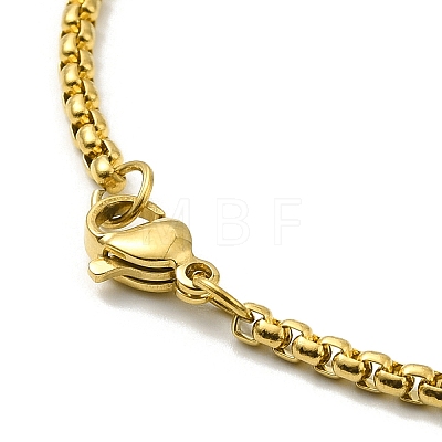 304 Stainless Steel Pendant Necklaces for Women Men NJEW-G123-05G-1