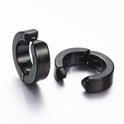304 Stainless Steel Clip-on Earrings EJEW-H351-18B-1