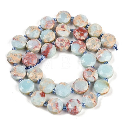 Natural Shoushan Stone Beads Strands G-C116-A35-01-1