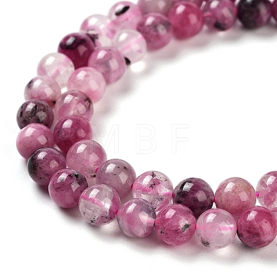 Natural Cherry Blossom Agate Beads Strands G-B076-A02-01-1