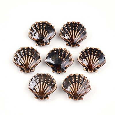 Handmade Porcelain Beads PORC-N009-01I-1