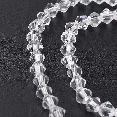 Transparent Glass Beads Strands EGLA-A039-T2mm-D13-1