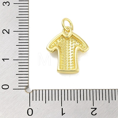 Rack Plating Brass Pendants KK-M293-27G-1