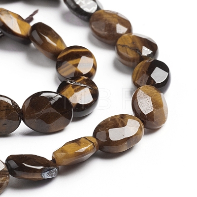 Natural Tiger Eye Beads Strands G-E560-K01-1