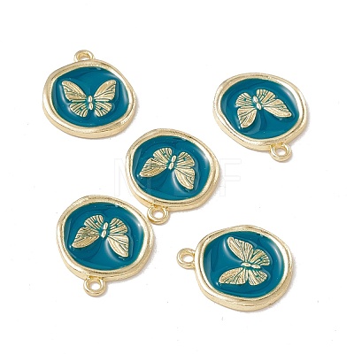 Alloy Enamel Pendants ENAM-G206-01KCG-04-1