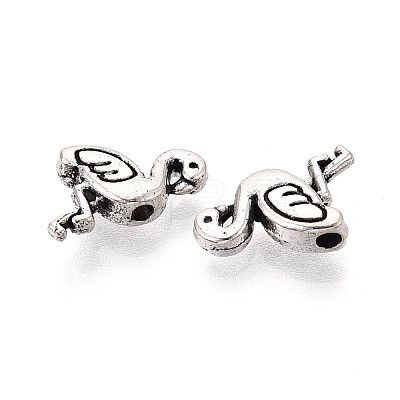 Tibetan Style Alloy Beads TIBEB-T004-07AS-1