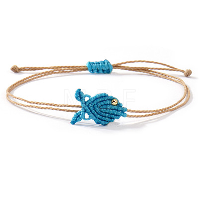Handmade Braided Cord Bracelets for Women RI6481-7-1