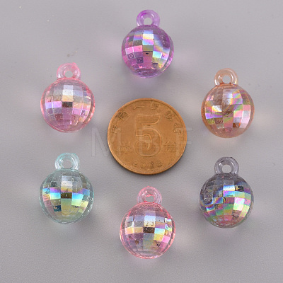 Transparent Acrylic Beads X-TACR-S154-44C-1