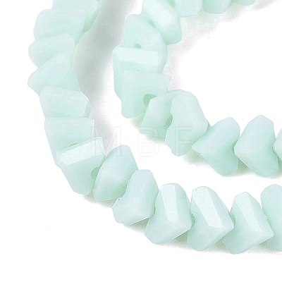 Opaque Glass Beads Strands GLAA-N019-3mm-14-1