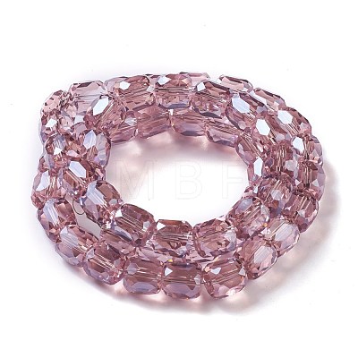 Electroplate Glass Beads GLAA-F108-13A-02-1