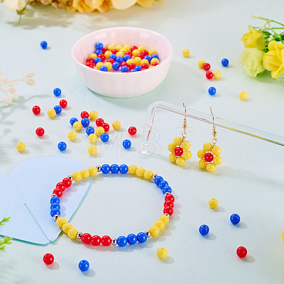 10G Opaque Acrylic Beads SACR-TADJ0001-03C-1