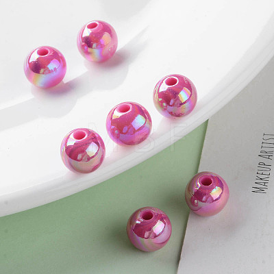 Opaque Acrylic Beads X-MACR-S370-D10mm-A13-1