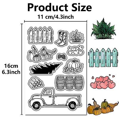 Custom PVC Plastic Clear Stamps DIY-WH0439-0134-1