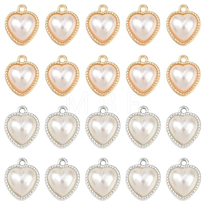 20Pcs 2 Colors Alloy Pendants FIND-YW0011-40-1