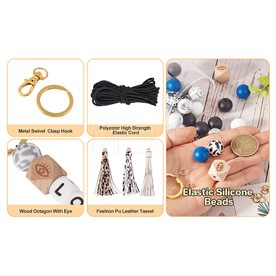 DIY Keychain Wristlet Making Kit DIY-TA0004-40-1