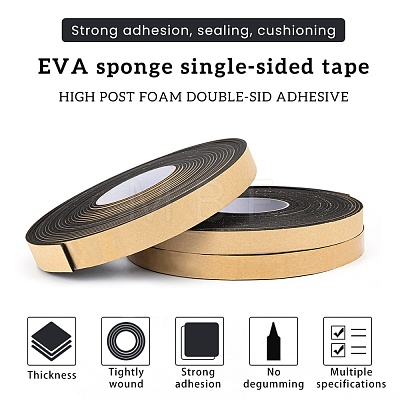 Strong Adhesion EVA Sponge Foam Rubber Tape TOOL-WH0080-87F-1