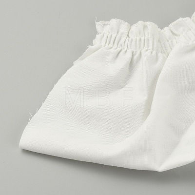 Cotton Pleated Ribbon OCOR-WH0078-66A-1