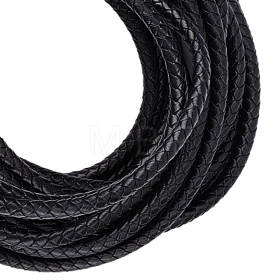 5M Braided Leather Cord with Core WL-BBC0001-01C-02-1