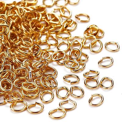 Brass Jump Rings KK-YW0001-26G-1