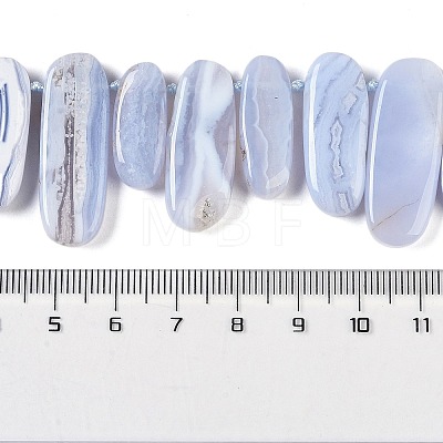 Natural Blue Lace Agate Beads Strands G-H006-B01-02-1