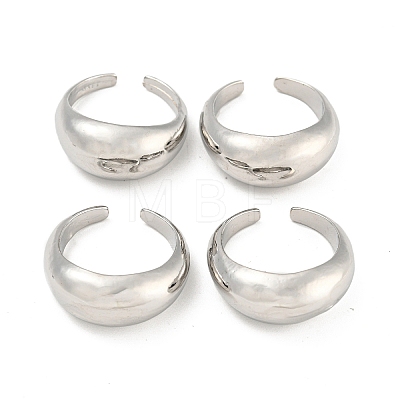 4Pcs Alloy Open Cuff Rings Kit for Women RJEW-K260-05P-1