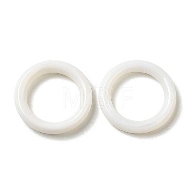 Natural White Shell Linking Ring SSHEL-M022-06B-1