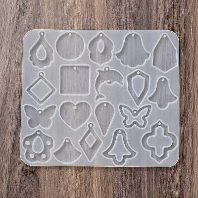 Geometry Earrings Pendants DIY Silicone Mold DIY-Q033-05B-1