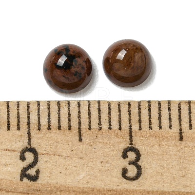 Natural Mahogany Obsidian Cabochons G-Q173-01B-21-1