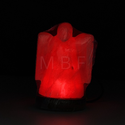 USB Natural Himalayan Rock Salt Lamp DJEW-P002-02B-1