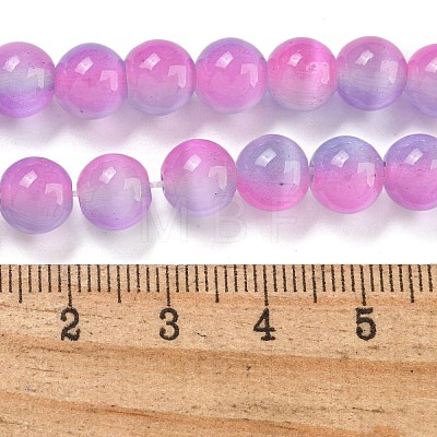 Cat Eye Beads Strands G-K378-A07-01-1