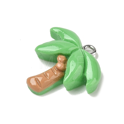 Opaque Resin Pendants RE-CBAB589-01A-03-1
