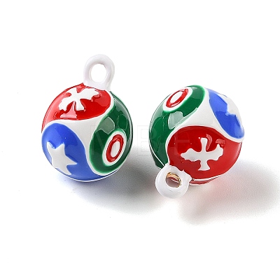 Alloy Enamel Pendants AL-CBAEAA8-12-1