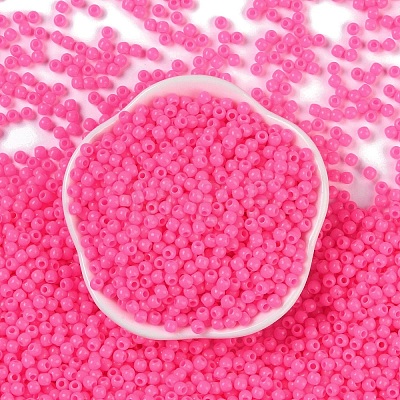 Opaque Acrylic Beads SACR-A007-01A-06-1