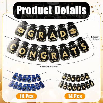Congrats Grad Paper Hanging Banner TH-FZCC84D-01A-02-1