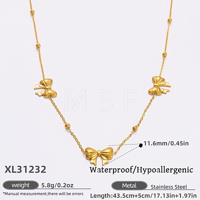 316L Surgical Stainless Steel Link Chain Necklaces for Women FS-WGE9B28-08-1