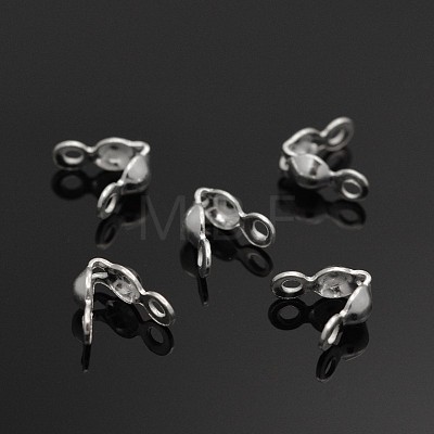925 Sterling Silver Bead Tips STER-E040-03A-1