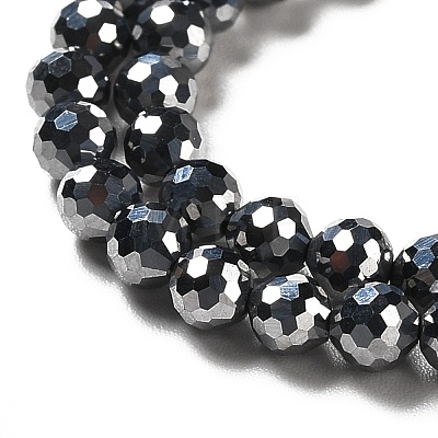 Terahertz Stone Beads Strands G-B026-08-1