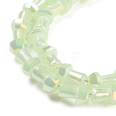 Electroplate Glass Beads Strands GLAA-K064-01A-06-1