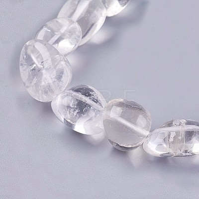 Natural Quartz Crystal Beads Strands X-G-I201-C-1