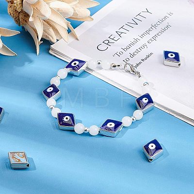 CCB Plastic Enamel Beads CCB-NB0001-04-1