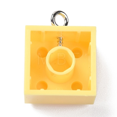 Resin Pendants RESI-E017-A02-1